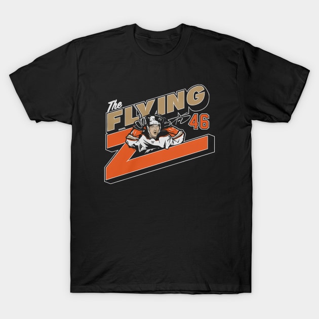 Trevor Zegras The Flying Z T-Shirt by keng-dela